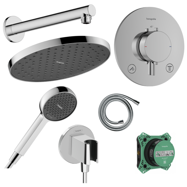 Potinkinė dušo sistema Hansgrohe Activera S Chromas